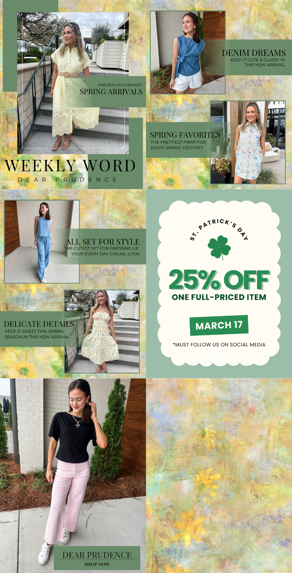 Weekly Word: PREVIEW OUR NEW ARRIVALS