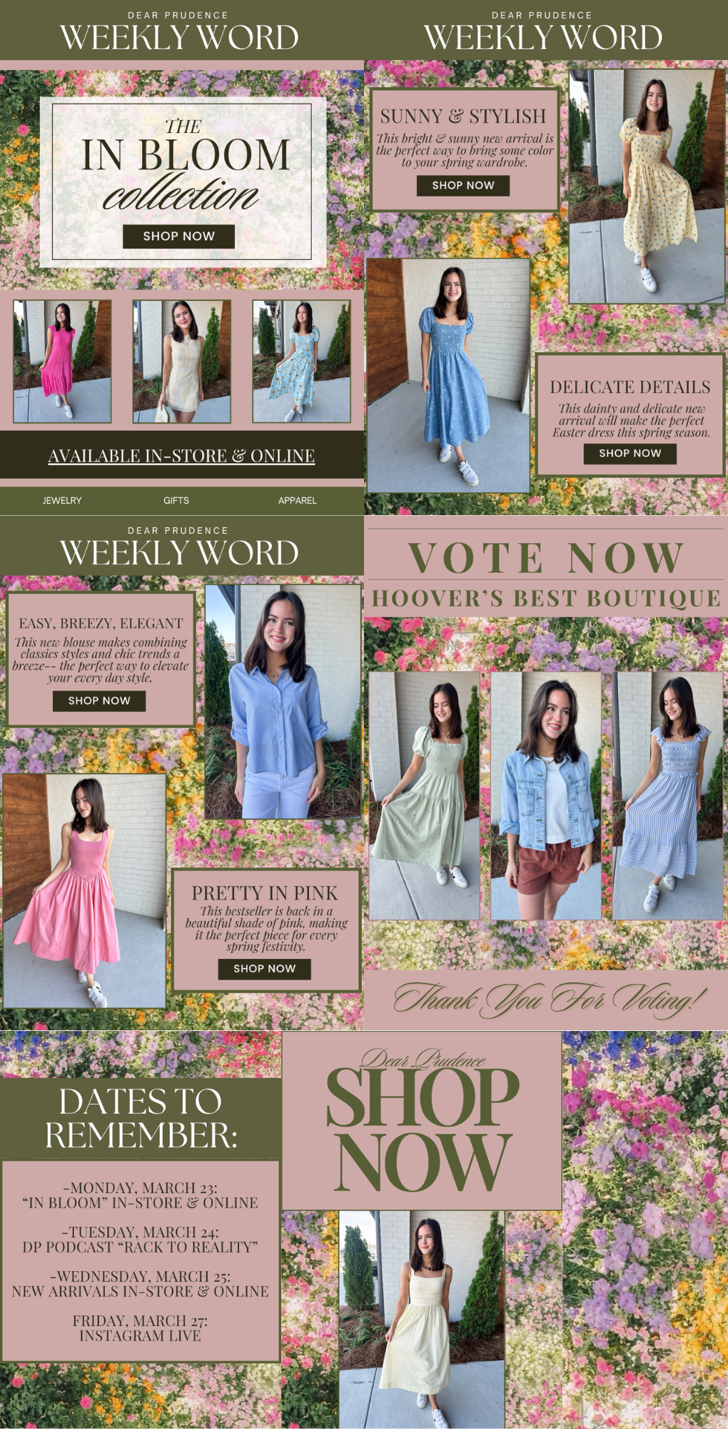 Weekly Word: IN BLOOM