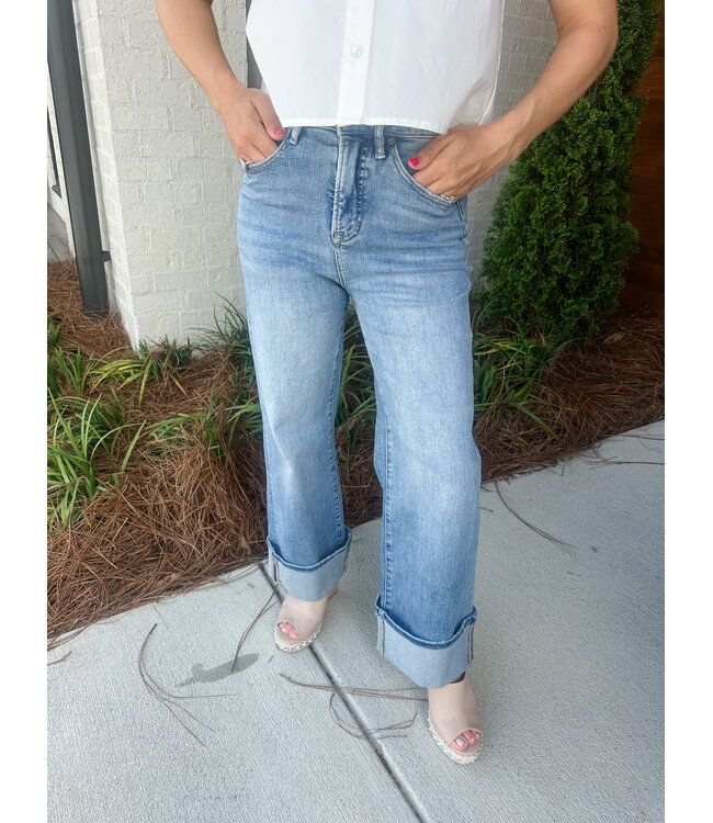 WILLY WIDE CUFF DENIM