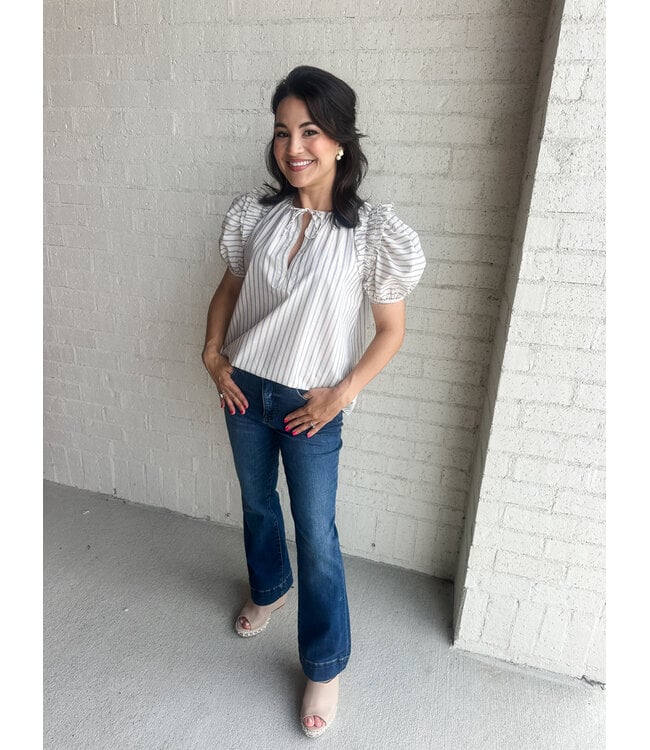EVIE STRIPE BLOUSE