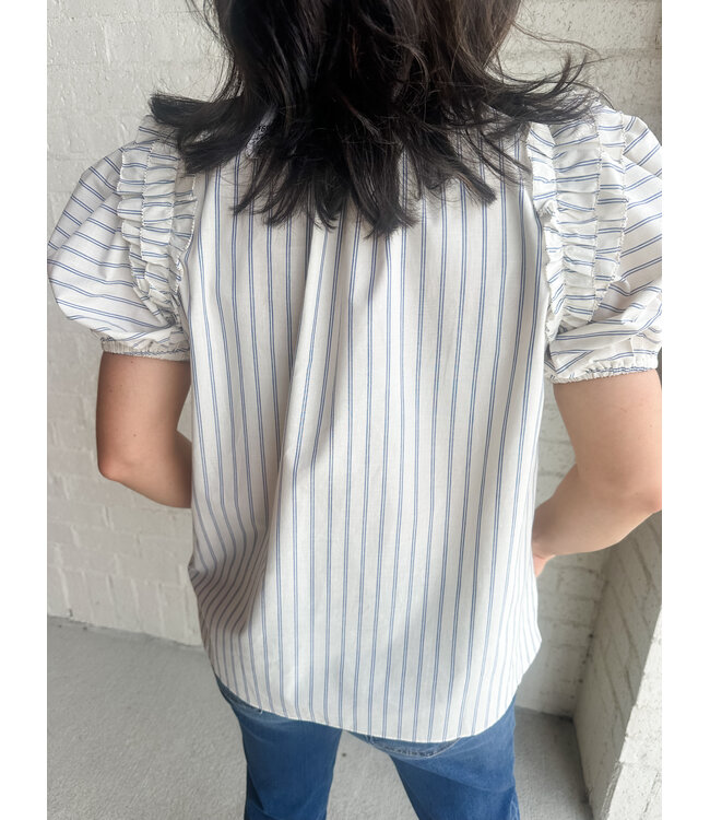 EVIE STRIPE BLOUSE