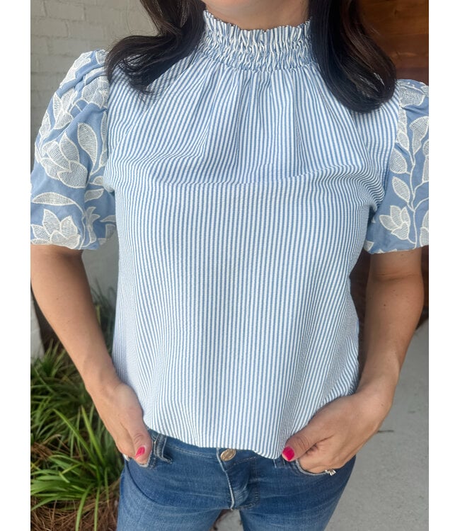 ADY STRIPE BLOUSE