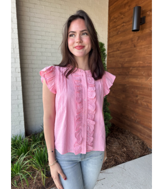 ROBI RUFFLE TOP
