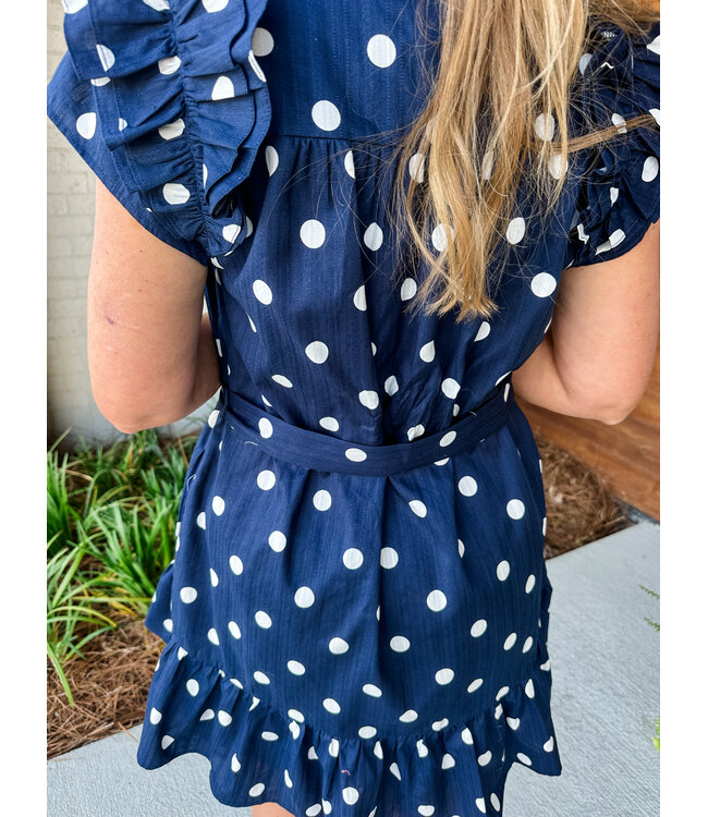 CARYN POLKA DRESS