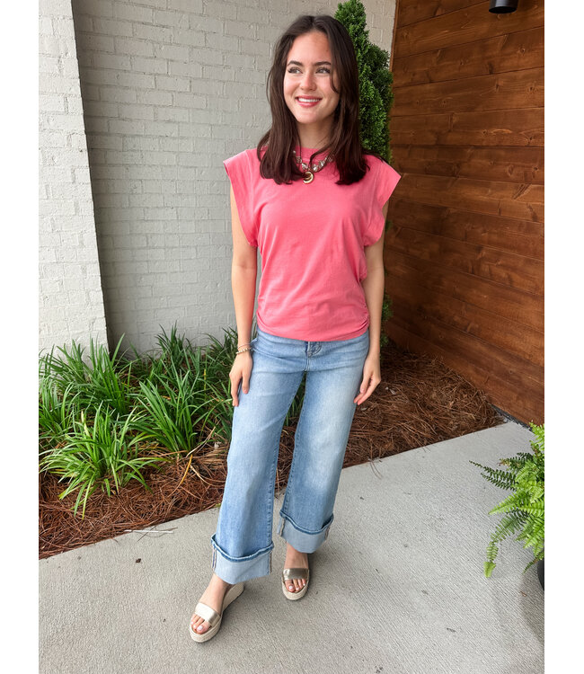 ELLIE DRAWSTRING TEE