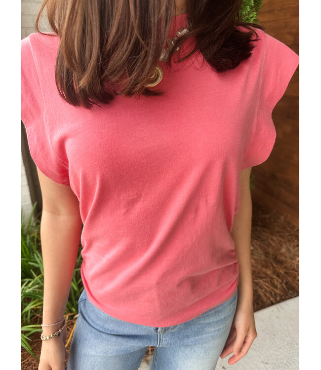 ELLIE DRAWSTRING TEE