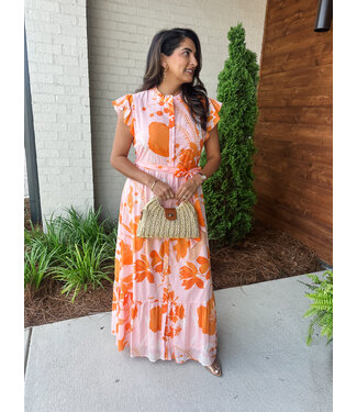 LENIRA FLORAL DRESS