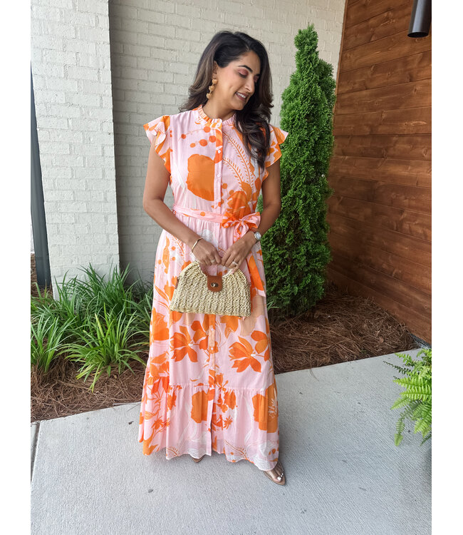 LENIRA FLORAL DRESS