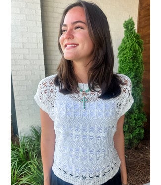 CALI CROCHET TOP