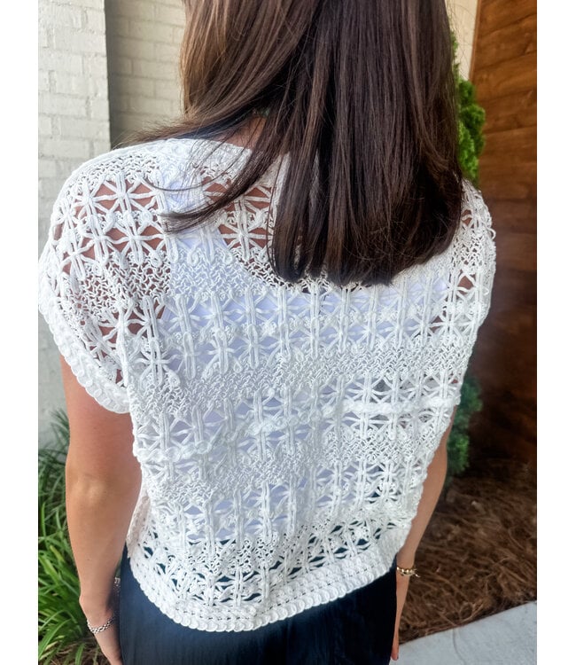 CALI CROCHET TOP
