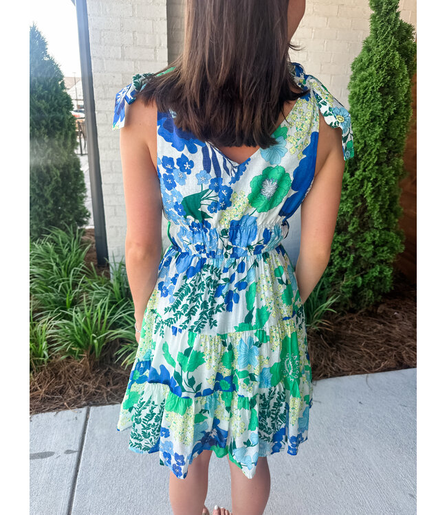 SHOULDER TIE DRESS