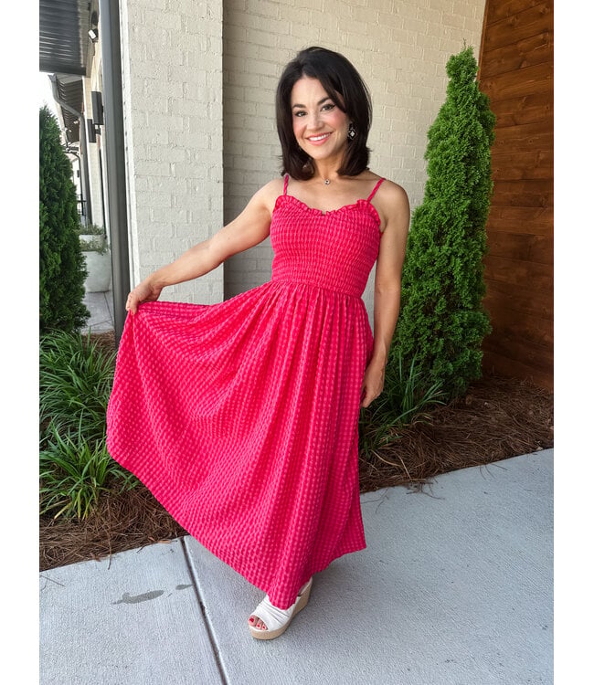 GILL GINGHAM DRESS