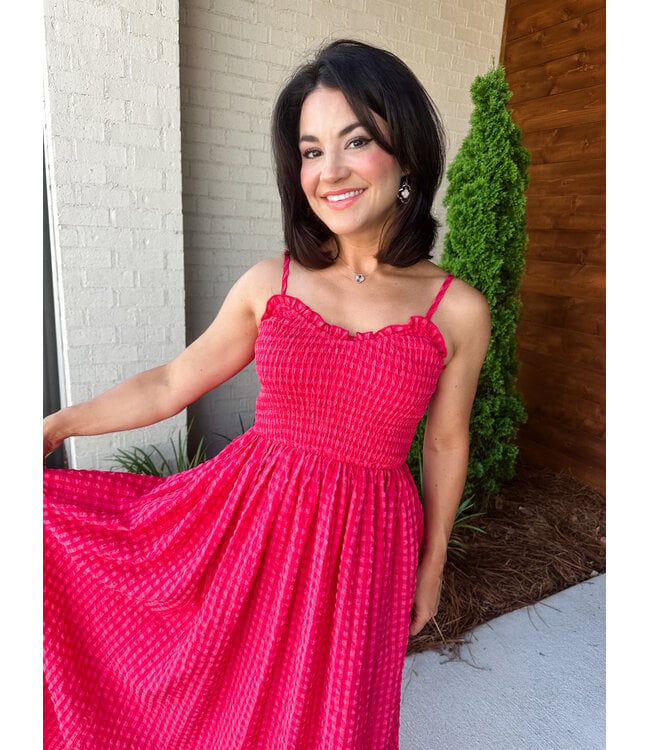 GILL GINGHAM DRESS