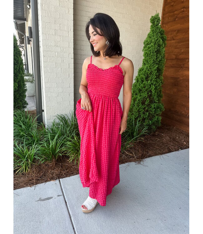 GILL GINGHAM DRESS