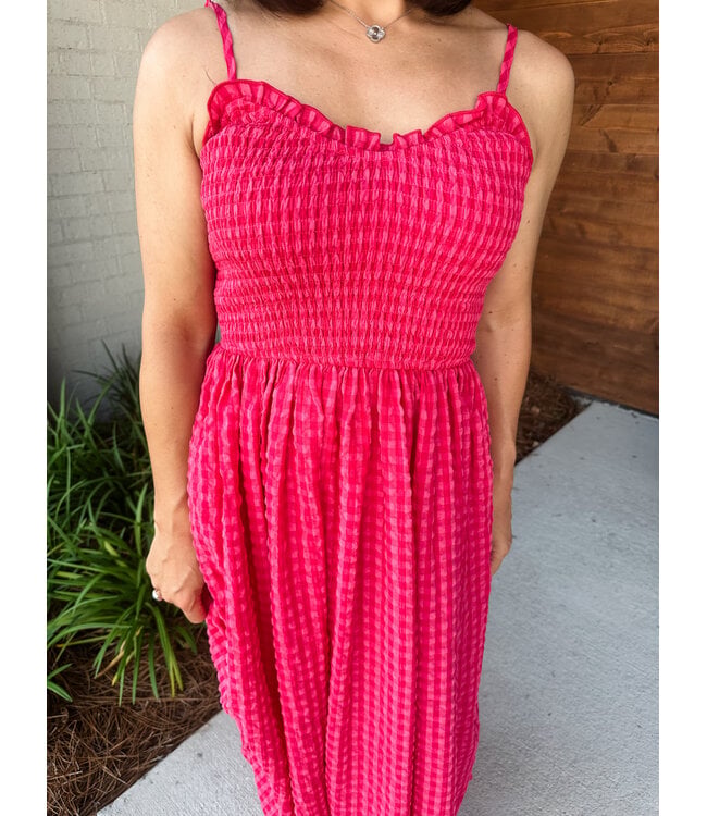 GILL GINGHAM DRESS