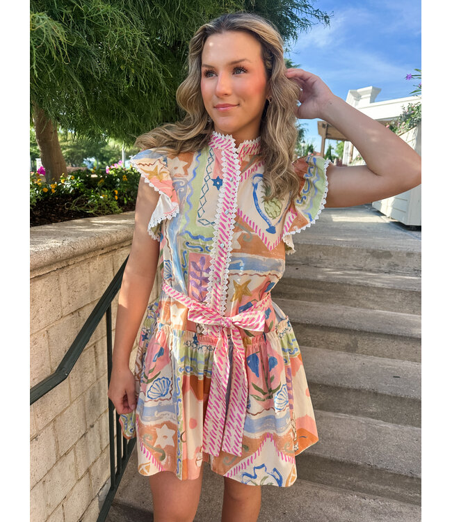 PASTEL VOYAGE DRESS