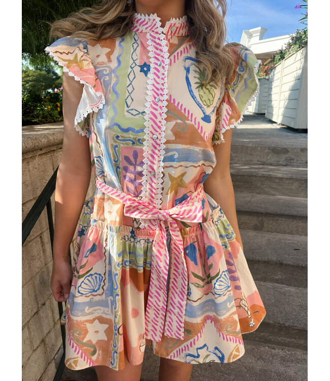 PASTEL VOYAGE DRESS