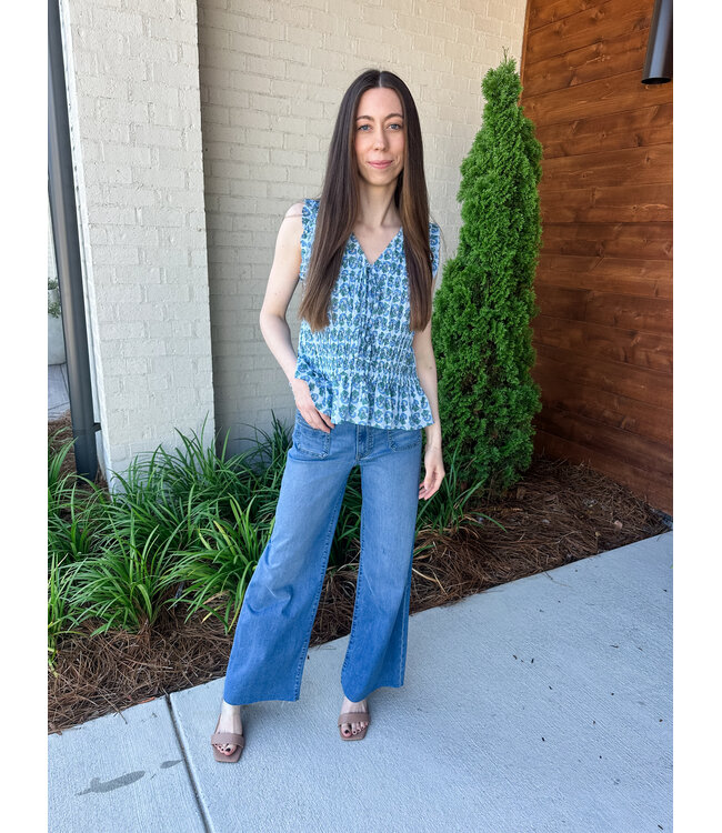KINNA RUFFLE TOP