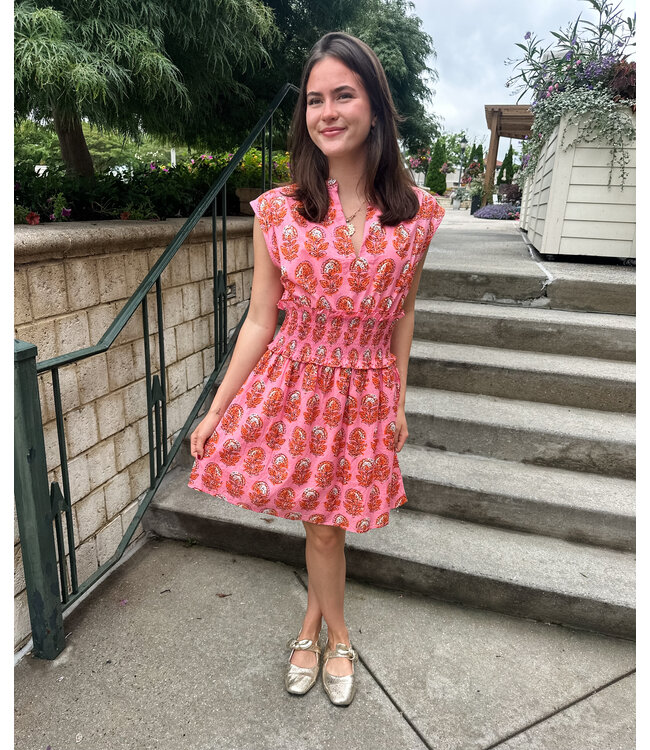 ENARA SMOCK DRESS