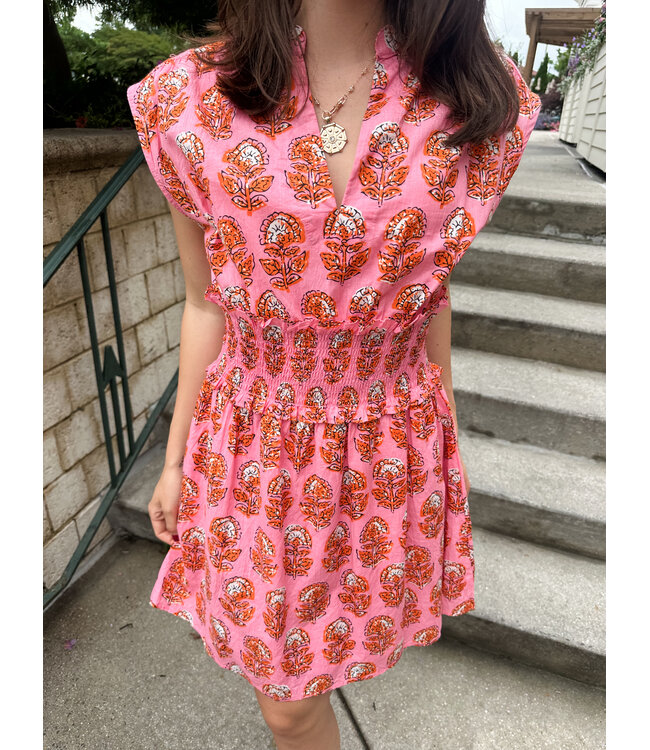 ENARA SMOCK DRESS
