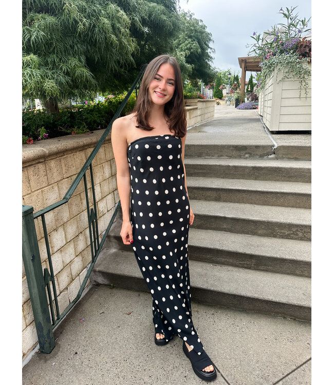 PATSY STRAPLESS DRESS