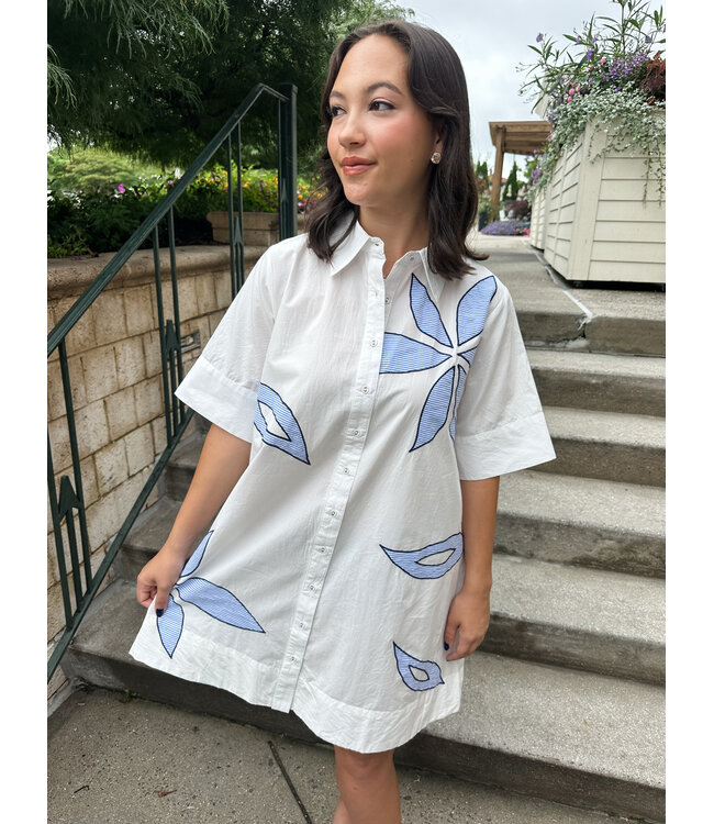 SANA EMBROIDER DRESS