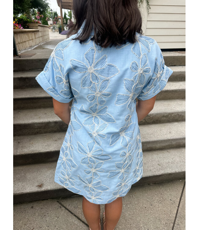 LINY EMBROIDER DRESS