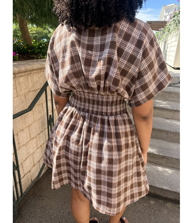 RUSTIC PLAID DRESS