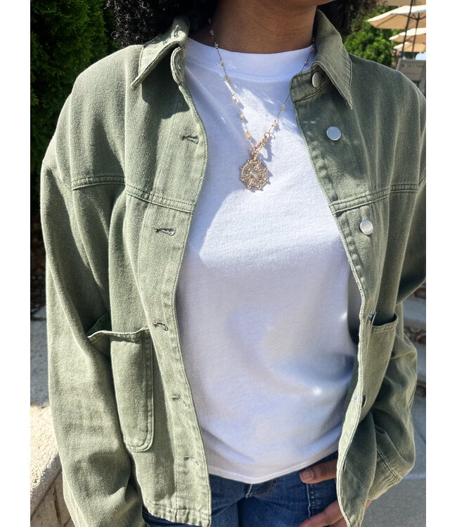 UTILITY TWILL JACKET