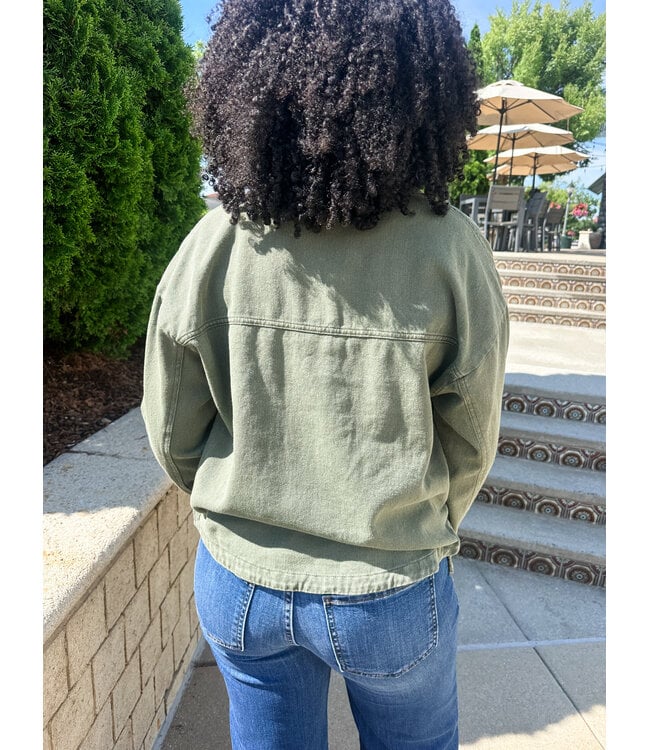 UTILITY TWILL JACKET