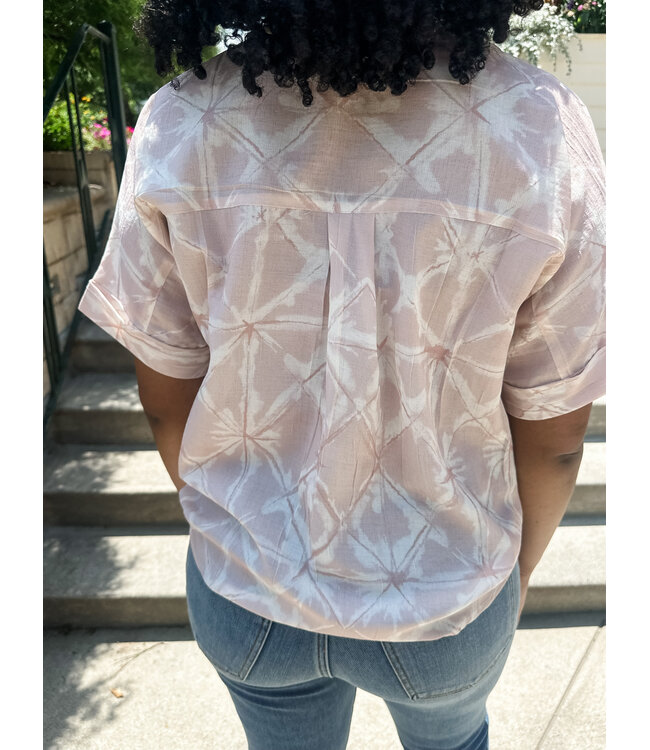 DYE DOLMAN BLOUSE