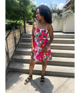 LINNA PLEATS DRESS