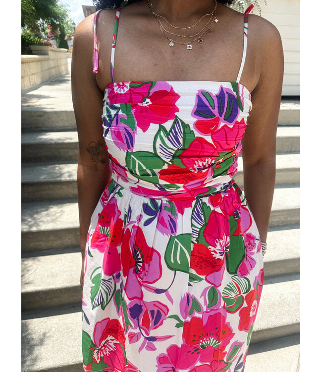 LINNA PLEATS DRESS