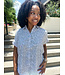 LEAF PRINT DOLMAN TOP