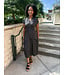 DOTTED SATIN MIDI