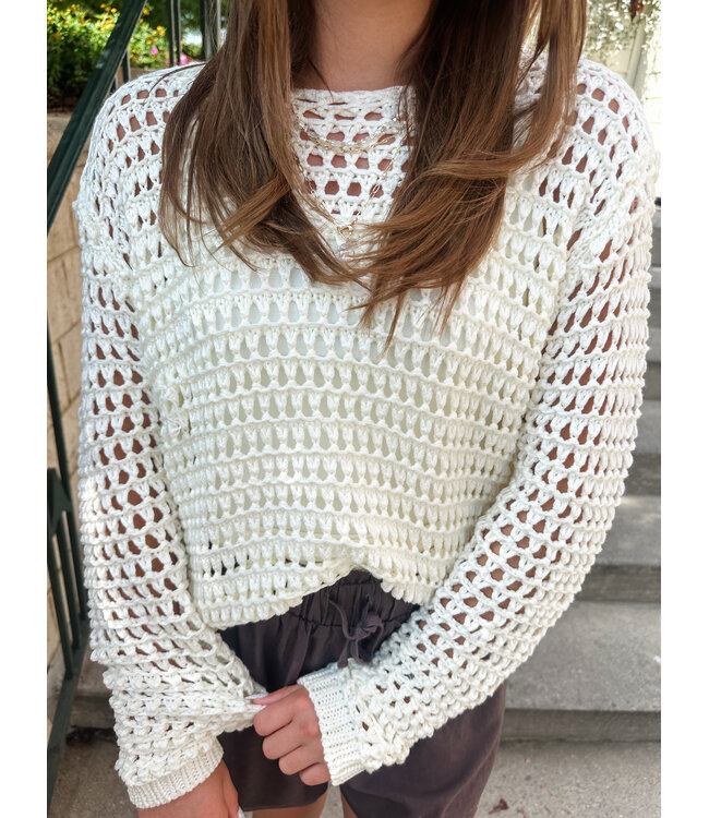 LELOO CROCHET TOP