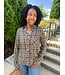 WANDER PLAID TOP