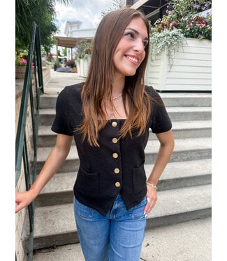 DELLY PATCH POCKET TOP