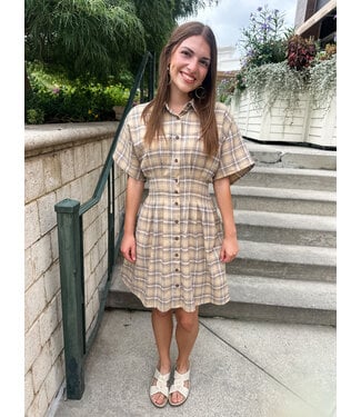 RUSTIC PLAID DRESS