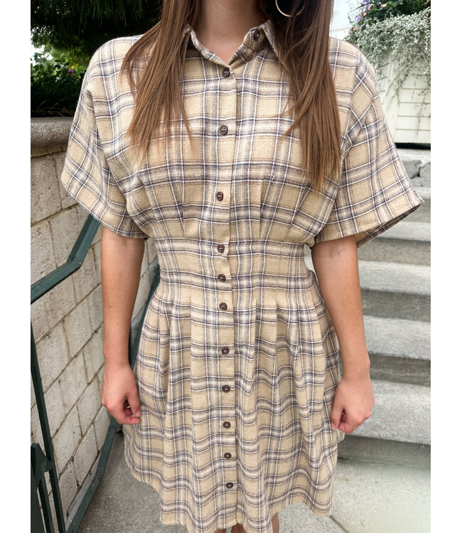 RUSTIC PLAID DRESS