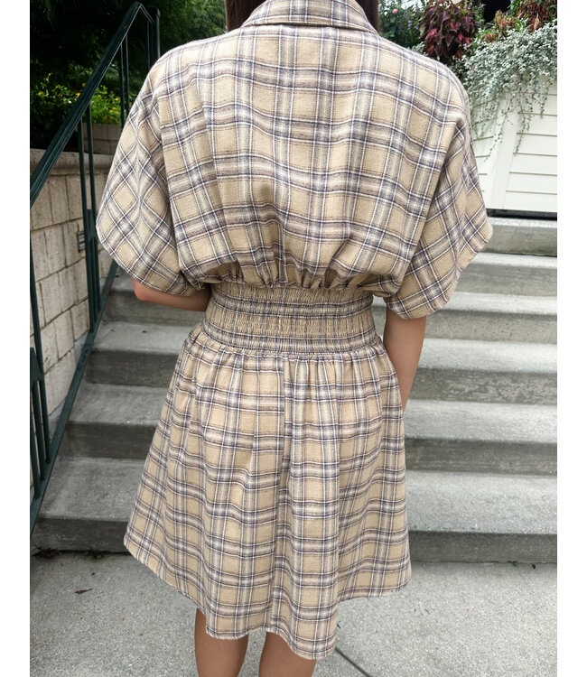 RUSTIC PLAID DRESS