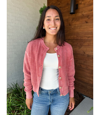 WAFFLE BUTTON CARDY