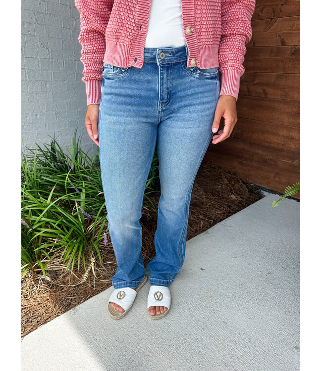 MIDRISE BOOTCUT DENIM