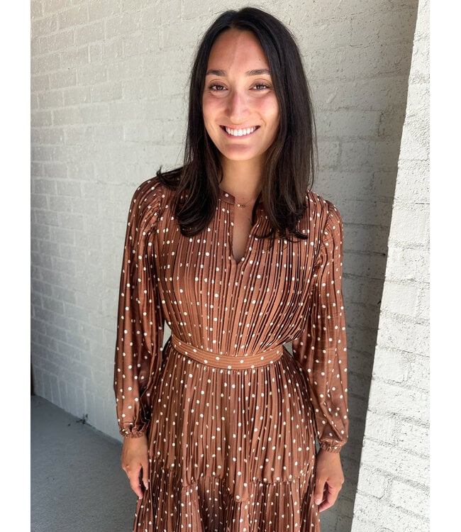 PRESTIN PLEATS DRESS