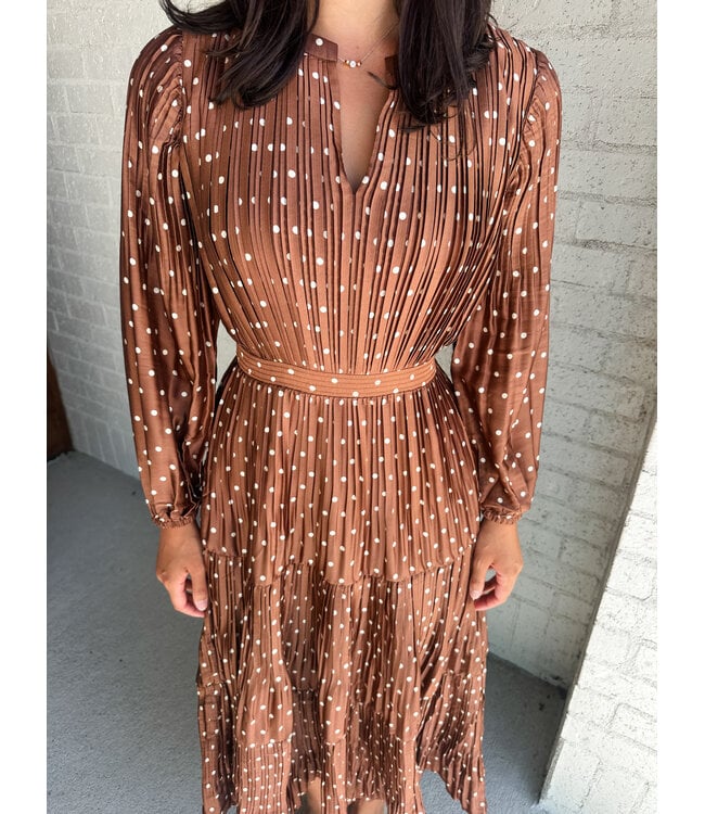 PRESTIN PLEATS DRESS