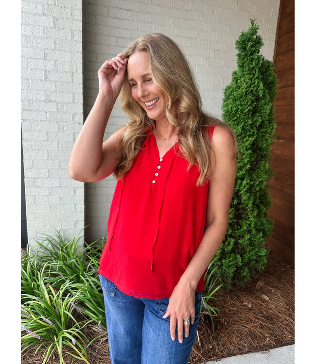 MARTA RUFFLE BLOUSE