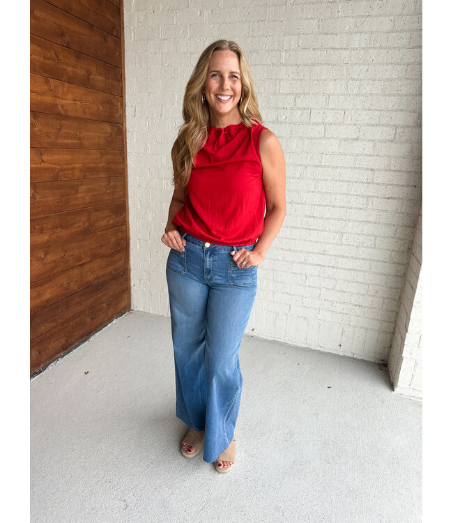 CINCH MOCK TOP