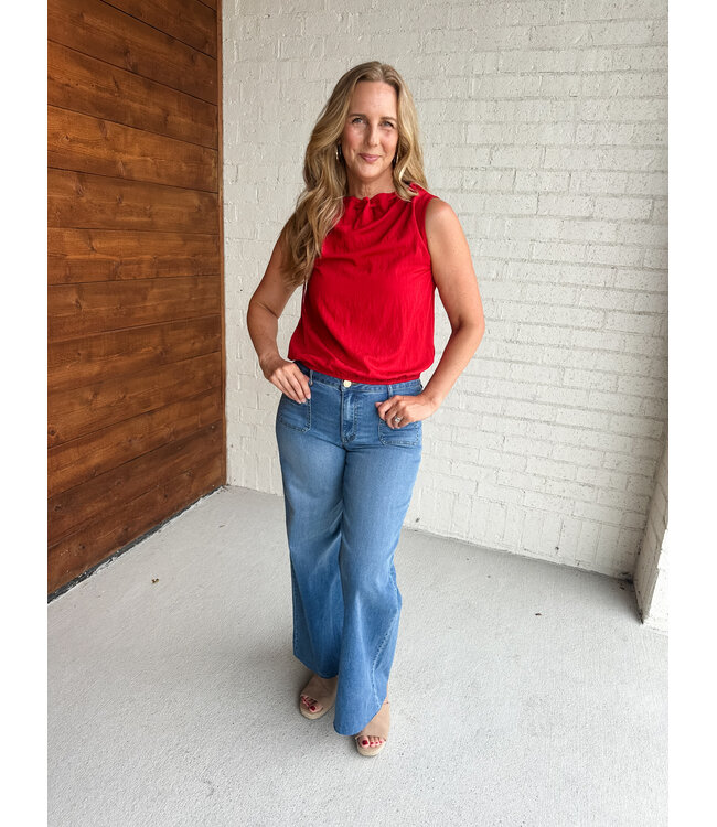 CINCH MOCK TOP