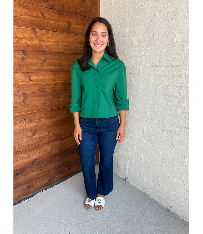 RALLY BUTTON DOWN TOP
