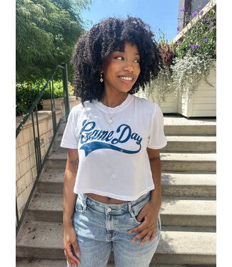 GAMEDAY CROP TEE